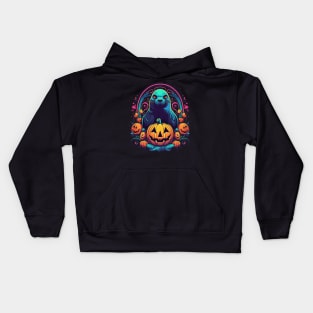 Sea Lion Halloween Kids Hoodie